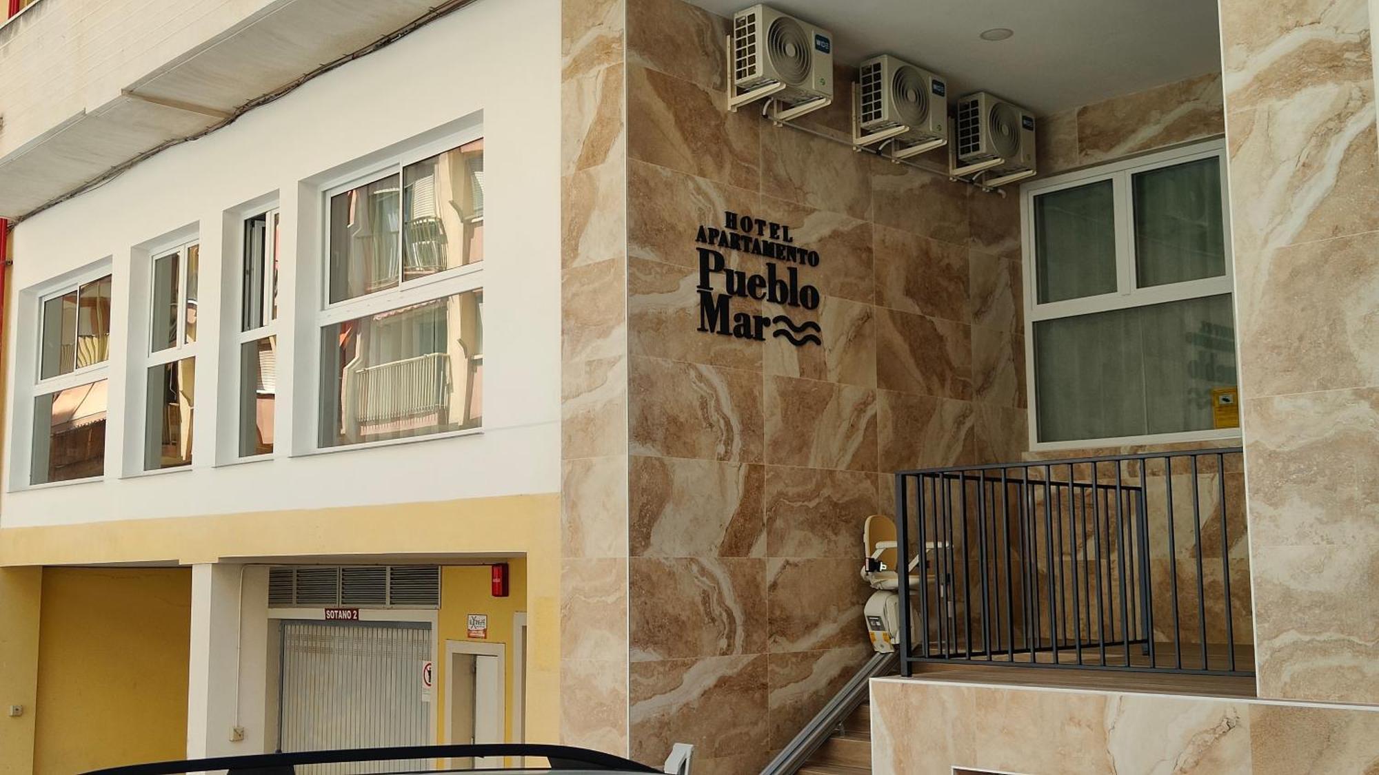 Рueвlo Мar, Hotel-Apartamento كاليبي المظهر الخارجي الصورة